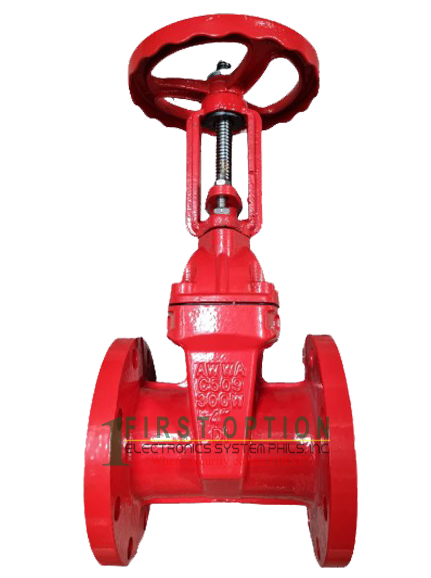 OS & Y GATE VALVE RESILIENT SEATED FLANGE TYPE 300psi